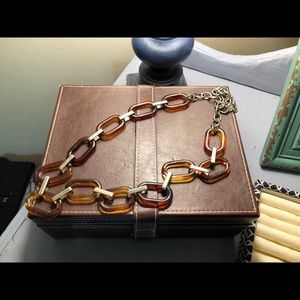 Statement Tortoiseshell Necklace